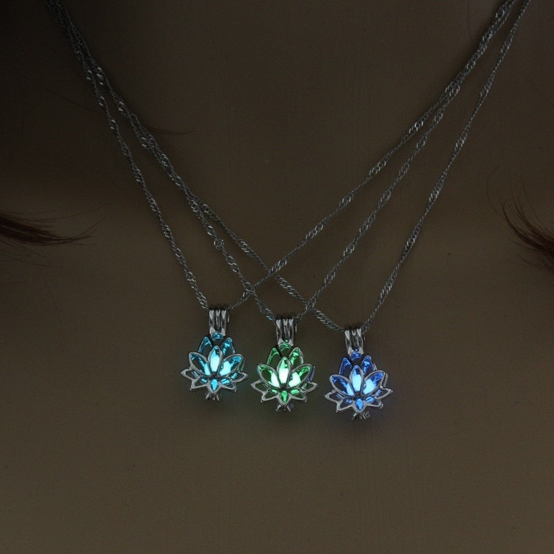 Luminous Lotus Necklace