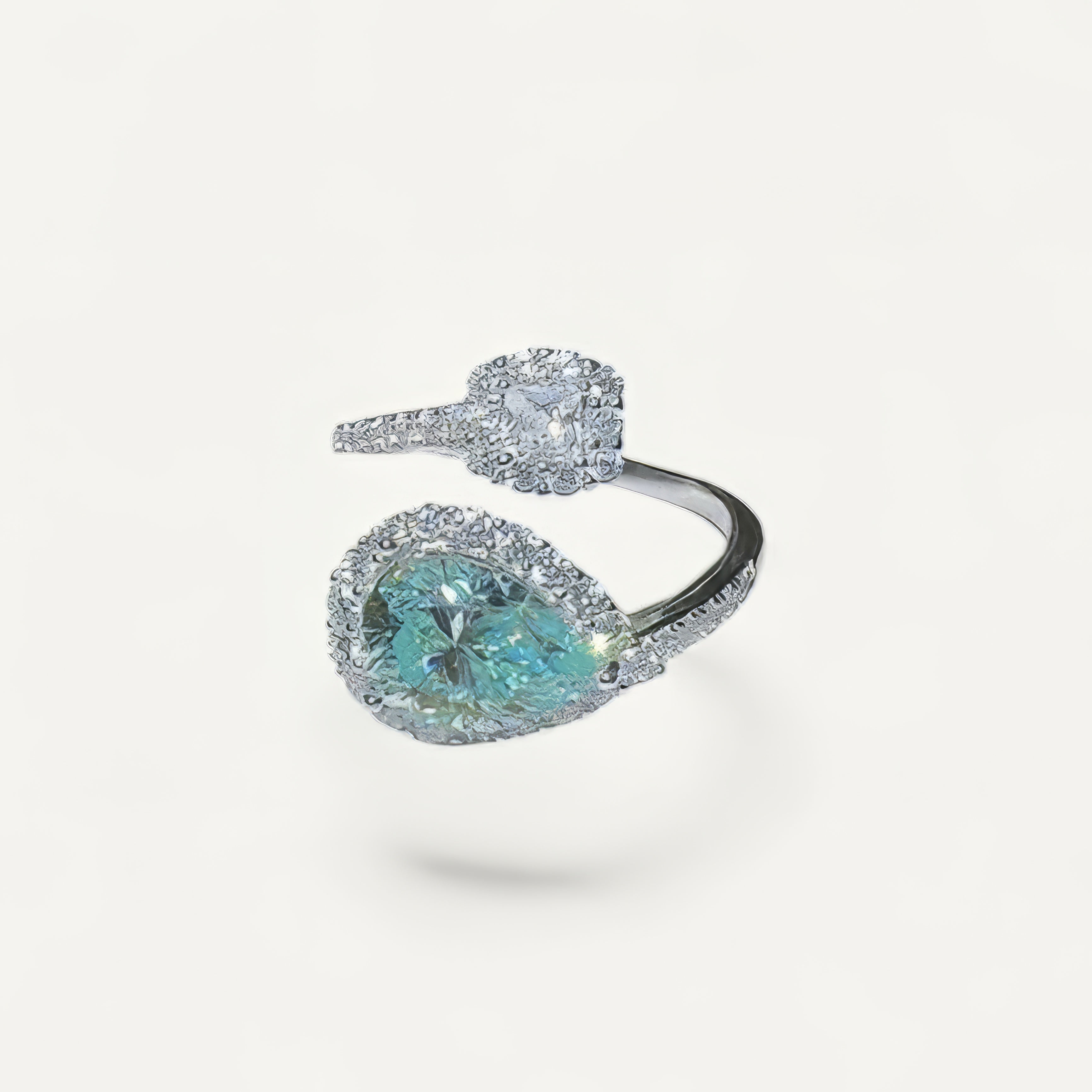 Moissanite Diamond Mirage Ring