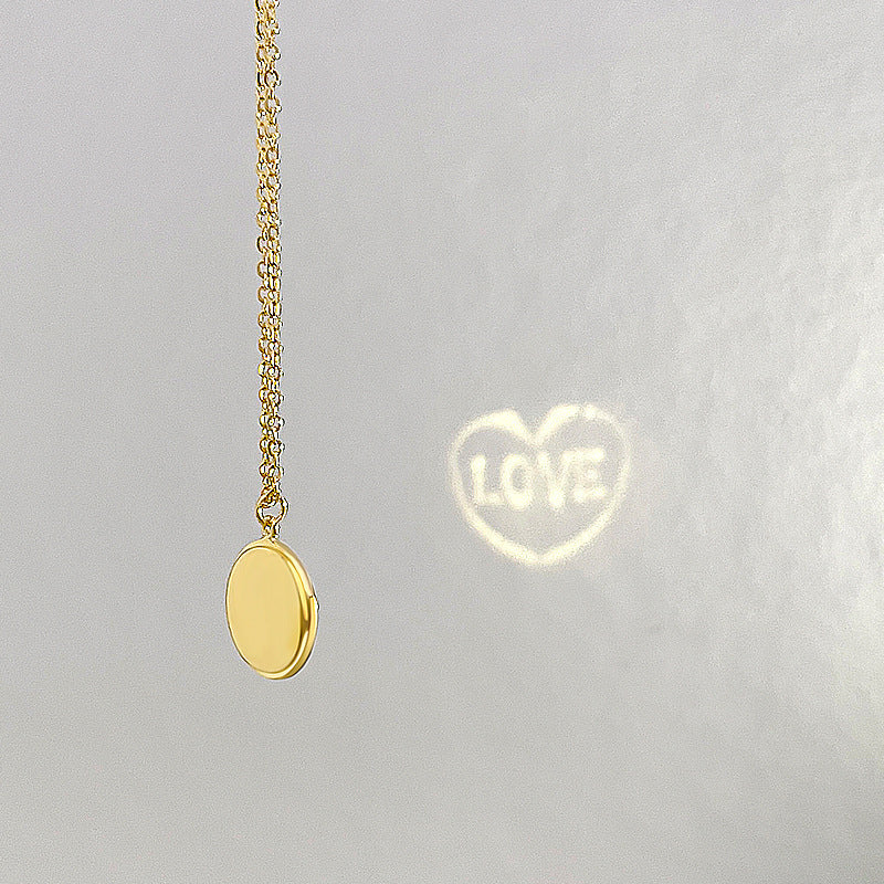 Love Projection Halo Necklace