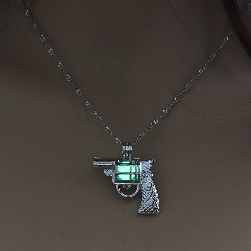 Collier pistolet lumineux