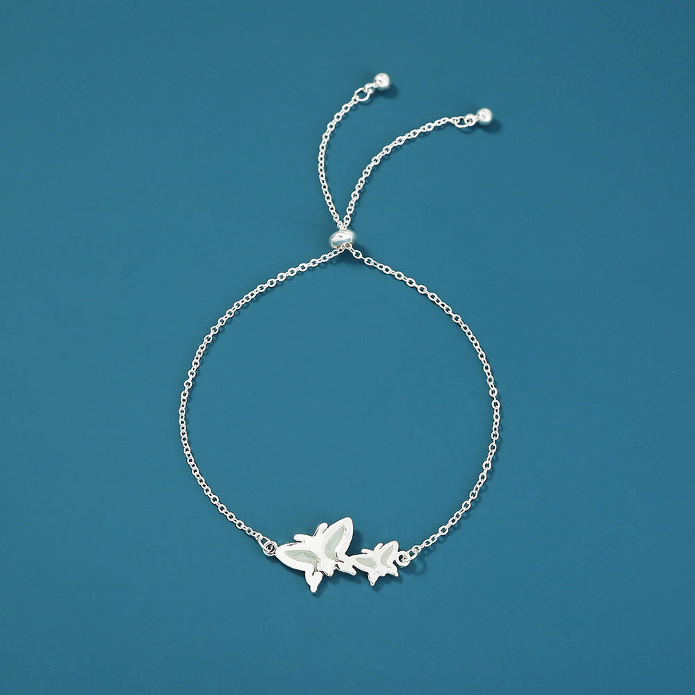 Luminous Twin Butterfly Bracelet