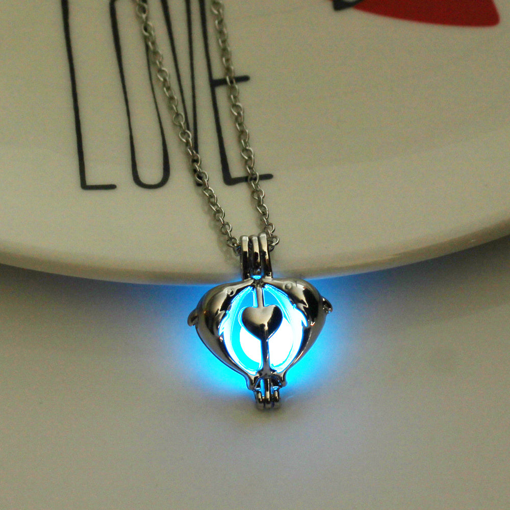 Luminous Dolphin Necklace