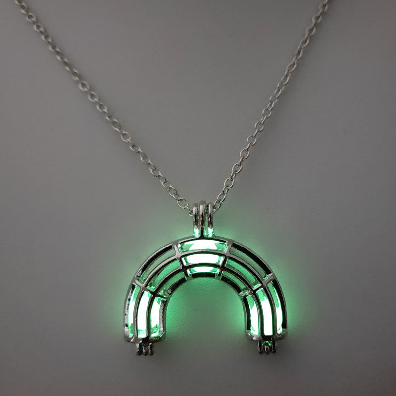 Luminous Rainbow Necklace