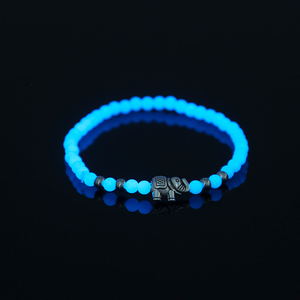 Luminous Vintage Elephant Bracelet