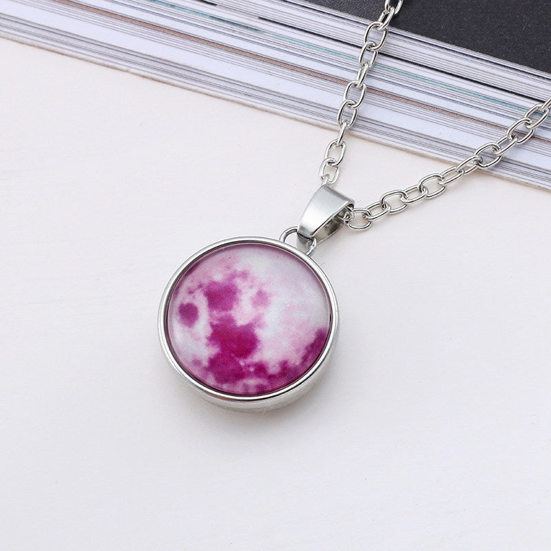 Luminous Galaxy Necklace