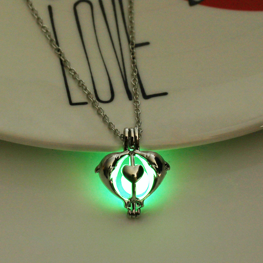 Luminous Dolphin Necklace