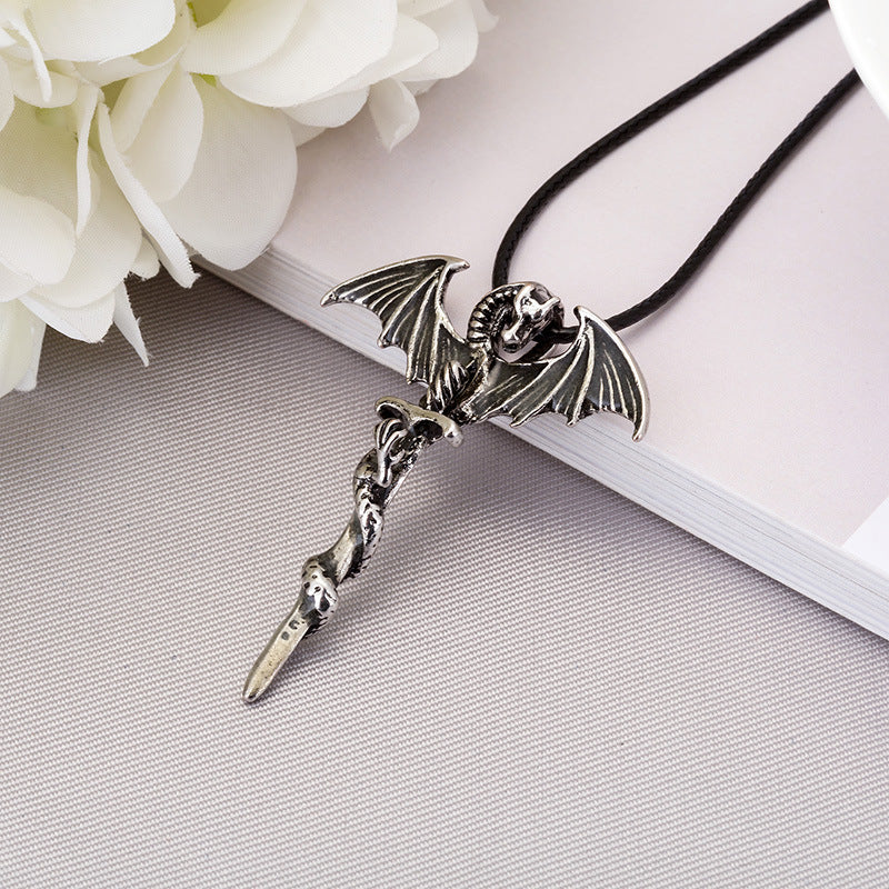 Luminous Pterosaur Necklace