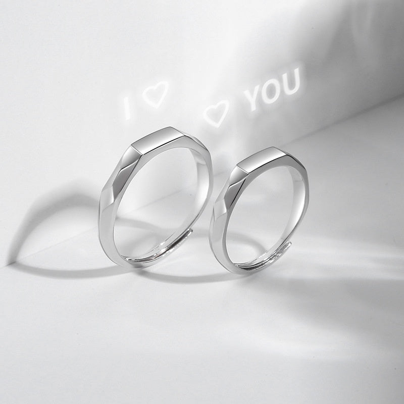 Love Reflection Rings