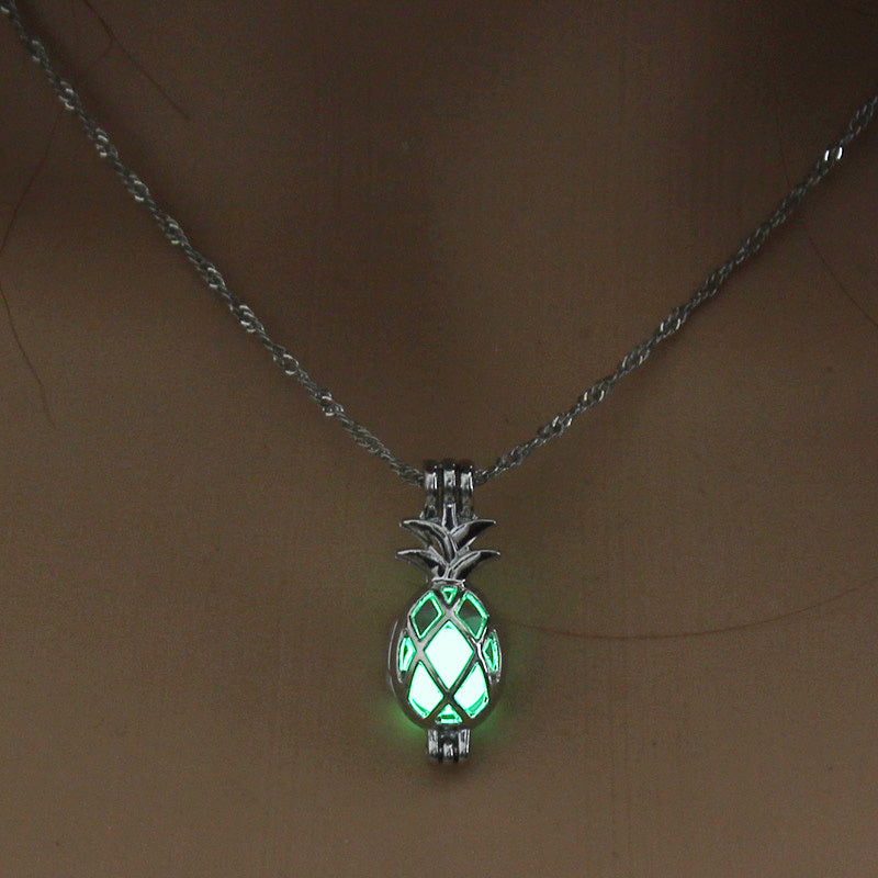 Luminous Pineapple Necklace