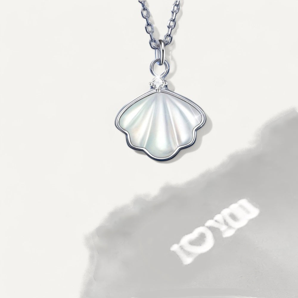 Love Reflection Seashell Necklace