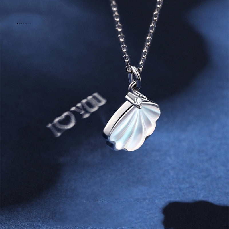 Love Reflection Seashell Necklace